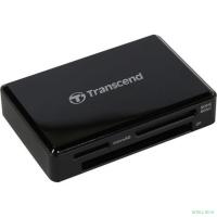 Внешний картридер Считыватель карты памяти Transcend USB 3.0 Transcend All-in-1 Multi Card Reader, Black [TS-RDF8K2]
