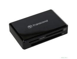 Внешний картридер Считыватель карты памяти Transcend USB 3.0 Transcend All-in-1 Multi Card Reader, Black [TS-RDF8K2]