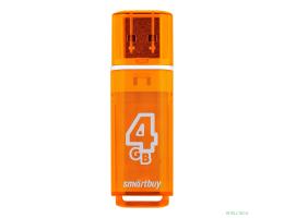 Smartbuy USB Drive 4GB Glossy series Orange (SB4GBGS-Or)