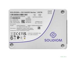 Solidigm SSDSC2KB019TZ1Z Solidigm SSD D3-S4520 Series, 1920GB, 2.5" 7mm, SATA3, TLC, R/W 550/510MB/s, IOPs 91 000/38 000, TBW 8800, DWPD 3 (12 мес.)