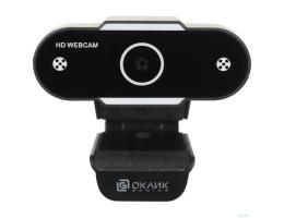 Оклик OK-C012HD черный 1Mpix (1280x720) USB2.0 с микрофоном