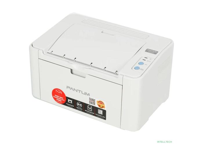 Pantum P2200 Принтер, Mono Laser, А4, 20 стр/мин, 1200 X 1200 dpi, 128Мб RAM, лоток 150 листов, USB, серый корпус