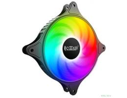 PCCooler FX-120-3 FIXED COLOR FAN 120x120x25mm (3pin+Molex, пит. от мат.платы и БП, 1320 об/мин) Retail