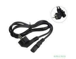 Exegate ES280999RUS Кабель питания ExeGate Special PC-1,8S (Евровилка угловая Schuko->С13) 3*0.5mm2, CCA, черный, 1.8м.