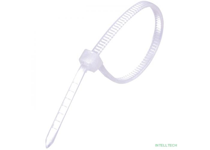 Exegate EX253848RUS Стяжка нейлоновая, неоткрывающаяся. Exegate <CV-150W>, 150мм, упак. 100шт White