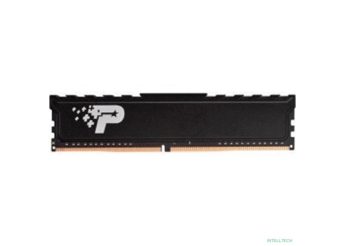 Patriot DDR4 DIMM 16GB PSP416G266681H1 PC4-21300, 2666MHz Signature Premium