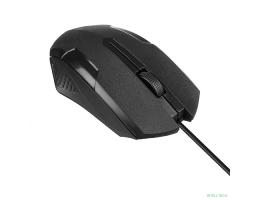 Exegate EX279941RUS Мышь ExeGate SH-9025  <black, optical,  3btn/scroll, 1000dpi, USB>, OEM
