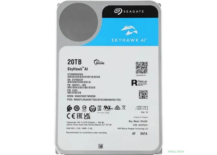 20Tb Seagate SkyHawk AI Survelilance SATA3 3.5