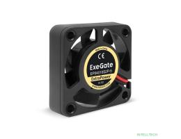 Exegate EX295194RUS Вентилятор 5В DC ExeGate ExtraPower EP04010S2P-5 (40x40x10 мм, Sleeve bearing (подшипник скольжения), 2pin, 7500RPM, 35dBA)