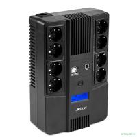 ИБП Бастион SKAT-UPS 800-AID-IN-1x9-8 {Line-interactive, 800/480Вт, LCD-дисплей, USB/ RJ-45, АКБ 1х 9Ач, сверху ЕВРО 4+4, реестр МПТ} (8933)