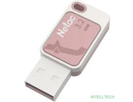 Netac USB Drive 64GB UA31  <NT03UA31N-064G-20PK>, USB2.0, розовая