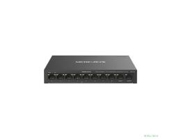 Mercusys MS110CP Настольный коммутатор с 8 портами PoE+ 10/100 Мбит/c и 2 гигабитными портами