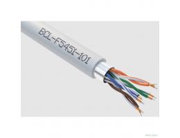 Кабель витая пара Bion BCL-F5451-101 F/UTP, кат.5e, 4x2x0,51мм AWG 24, CCA, одножильный, PVC, для внутренней прокладки, 305м, серый