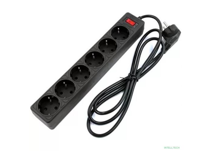 5bites Сетевой фильтр GARDA SP6B-530 6S / 3*0.75MM2 / 3M / BLACK