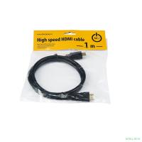Bion Кабель HDMI v2.0, 19M/19M, 3D, 4K UHD, 1м, черный [BXP-HDMI2MM-010]