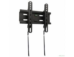 Kromax FLAT-6 new black, наст. для TV 15"-47", max 35 кг, 1 ст св., нак. +3°-10°, от ст. 42 мм, max VESA 200x200 мм.
