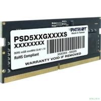 Память DDR5 16GB 5600MHz Patriot PSD516G560081S Signature RTL PC5-44800 CL46 SO-DIMM 288-pin 1.1В single rank Ret