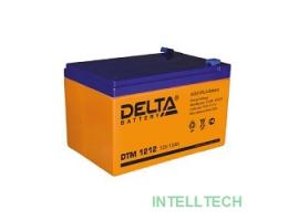 Delta DTM 1212  (12 А\ч, 12В) свинцово- кислотный аккумулятор   Delta DTM 1212  (12 А\ч, 12В) свинцово- кислотный аккумулятор