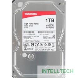 1TB Toshiba (HDWD110UZSVA) P300 {SATA 3, 7200 rpm, 64Mb buffer, 3.5