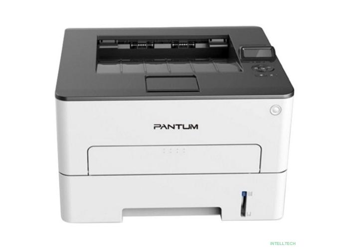Pantum P3300DN Принтер, Mono Laser, дуплекс, А4, 33 стр/мин, 1200 х 1200dpi, 256МБ RAM, лоток 250 листов, USB, RJ45, серый корпус {проектная модель}