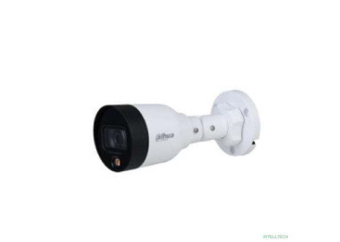 DAHUA DH-IPC-HFW1239SP-A-LED-0360B-S5 Уличная цилиндрическая IP-видеокамера Full-color 2Мп, 1/2.8” CMOS, объектив 3.6мм, микрофон, LED до 30м, IP67, металл