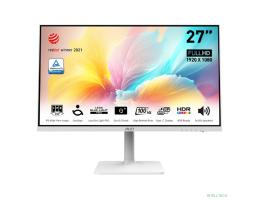 MSI Modern 27" MD2712PW белый {IPS 1920x1080 100Hz 1ms 1000:1 300cd 178/178 HDMI1.4 USB-C Speaker HAS Pivot VESA} [9S6-3PA49H-218]