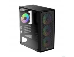 Case Ocypus Gamma C50 BK ARGB mATX / win / black / 4 ARGB fans / no PSU / Tempered Glass