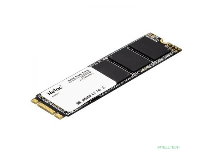 SSD M.2 Netac 256Gb N535N Series <NT01N535N-256G-N8X> Retail (SATA3, up to 540/490MBs, 3D NAND, 140TBW)