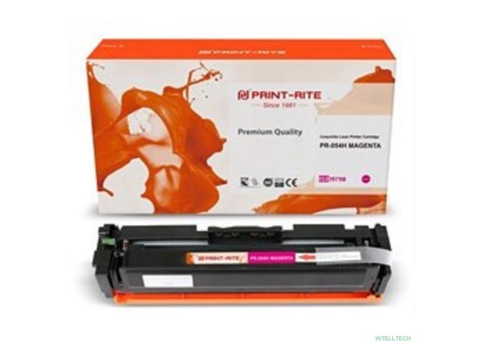 Картридж лазерный Print-Rite [PR-054H MAGENTA]  TFCA07MPU1J  Magenta пурпурный (2300стр.) для Canon LBP 621Cw/623Cdw/641Cw/643Cdw