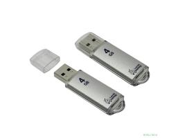 Smartbuy USB Drive 4Gb V-Cut series Silver SB4GBVC-S