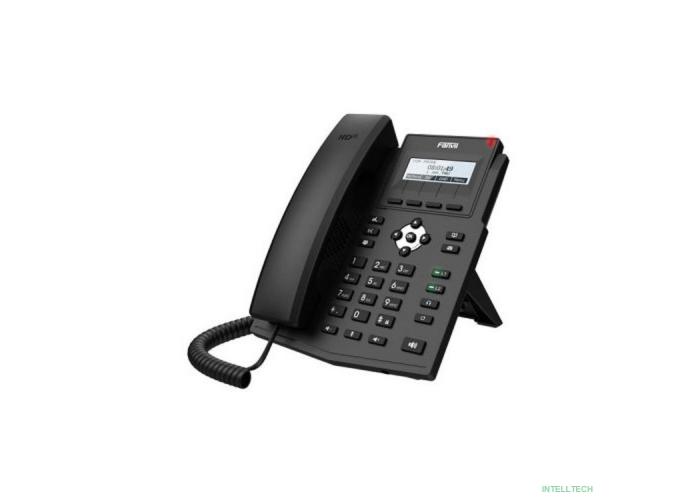 Fanvil X1SG телефон черный IP с б/п