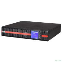 PowerCom Macan MRT-1000SE ИБП {Online, 1000VA / 1000W, Rack/Tower,IEC, LCD, Serial+USB, SNMPslot, подкл. доп. батарей} (1076118)