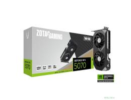 Видеокарта ZOTAC GAMING GeForce RTX 5070 Twin Edge 12GB GDDR7 192bit 3xDP HDMI 2FAN (ZT-B50700E-10P) RTL