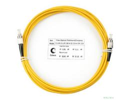 Cabeus FOP(s)-9-FC-FC-5m Шнур оптический simplex FC-FC 9/125 sm 5м LSZH