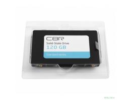 CBR SSD-120GB-2.5-ST21, Внутренний SSD-накопитель, серия "Standard", 120 GB, 2.5", SATA III 6 Gbit/s, Phison PS3111-S11, 3D TLC NAND, R/W speed up to 550/420 MB/s, TBW (TB) 100