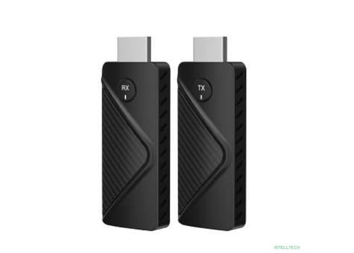 ORIENT VE059V2, WiFi HDMI Extender (Tx+Rx), HDMI беспроводной удлинитель до 50 м, HDMI 1.3, 1080p@60Hz, HDCP1.2, внутренние антенны, питание от USB (33370)