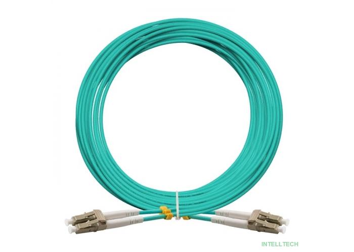 Exegate EX295152RUS Патч-корд волоконно-оптический FC-D-503-LC-LC-10M-LSZH (Шнур ВО MM 50/125 (OM3), LC/UPC-LC/UPC, Duplex, LSZH, 10м)