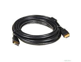 5bites APC-014-020 Кабель  HDMI M / HDMI M V1.4b, высокоскоростной, ethernet+3D, зол.разъемы, ферр.кольца, 2м.