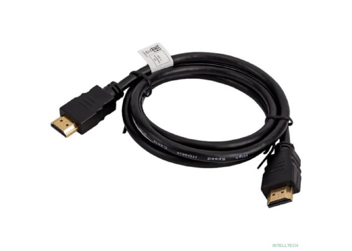 Proconnect (17-6102-6) Кабель HDMI - HDMI 2.0, 1м, Gold (Zip Lock пакет)