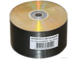 Диски VS DVD+R 4,7 GB 16x Bulk/50 (620502)