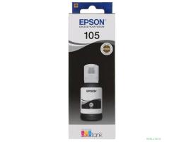 EPSON C13T00Q140  Контейнер 105  с черными пигментными чернилами для L7160/7180, 140 мл
