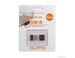 USB 2.0 QUMO 32GB NANO [QM32GUD-NANO-B] Black