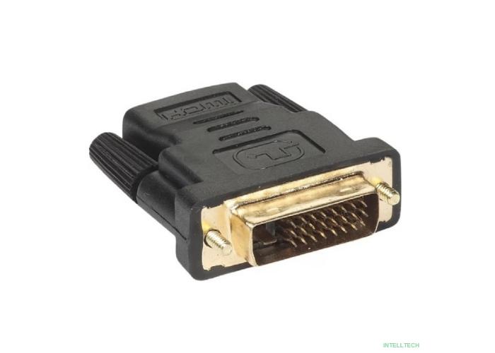 Exegate EX294705RUS Переходник HDMI-DVI ExeGate EX-A-HDMI-DVI-1 (19F/19M, позолоченные контакты)