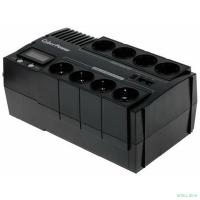 CyberPower BR1000ELCD ИБП {Line-Interactive, 1000VA/600W USB/RJ11/45/USB charger A  (4+4 EURO), 12В/9 Ач х 1}
