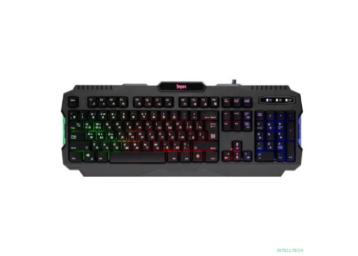 Defender Клавиатура Legion GK-010DL RU [45010] {Проводная игровая, RGB подсветка,19 Anti-Ghost}