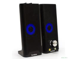 ExeGate Accord 280 (питание USB, Bluetooth, 2х3Вт (6Вт RMS), 60-20000Гц, цвет черный, RGB подсветка, с возможностью трансформации в саундбар, Color Box)