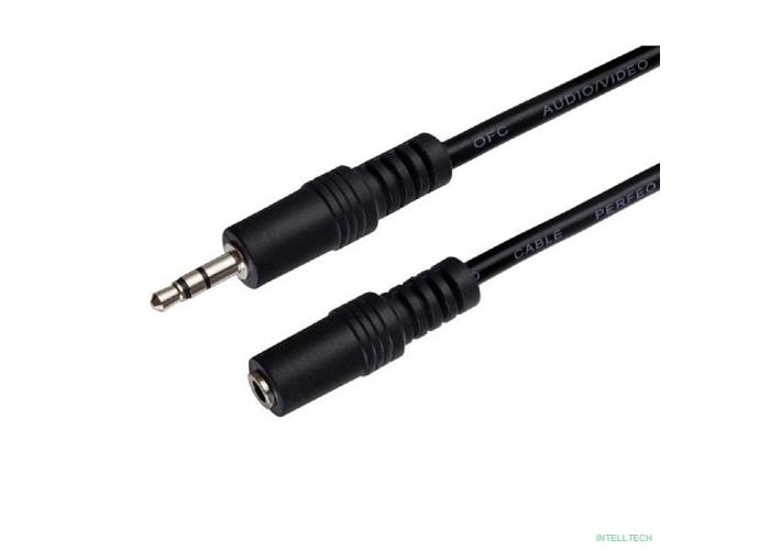 PERFEO Кабель Jack 3.5 мм вилка - Jack 3.5 мм розетка, длина 3 м. (J2202)