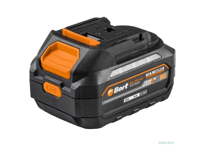 Bort БАТАРЕЯ АККУМУЛЯТОРНАЯ BA-21U-63 {6 АЧ, ЯЧЕЙКА 3 АЧ, аккум. система Makita 18V LXT} [93418699]