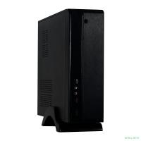 Exegate EX268689RUS Корпус MiniITX Exegate MI-207 Black, miniITX/mATX, <M350, 80mm>, 2*USB, Audio