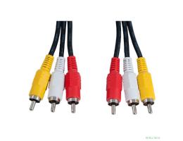 PERFEO Кабель 3xRCA вилка - 3xRCA вилка, длина 2 м. (R3101)